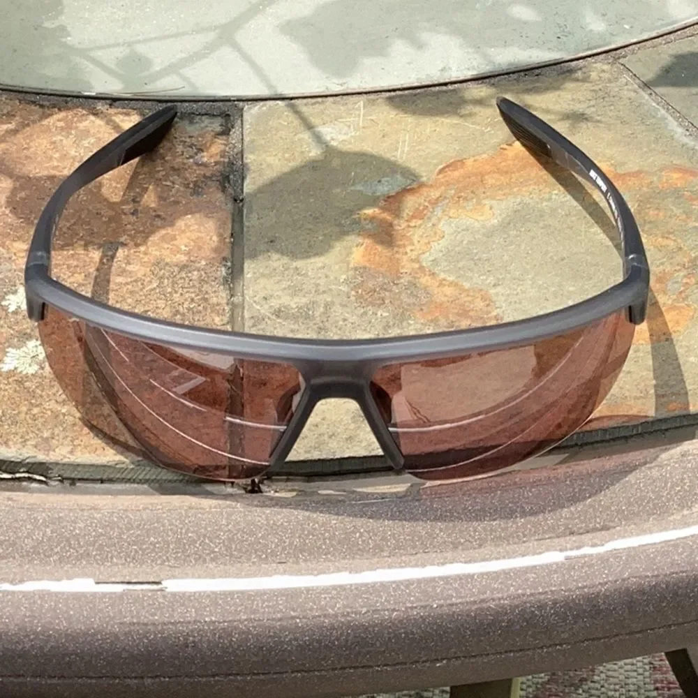 NIKE NEW TEMPEST 71 MM RECTANGLE SUNGLASSES UNISEX MT DK GRAY/ROAD TINT